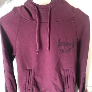 Pink maroon sweatshirt